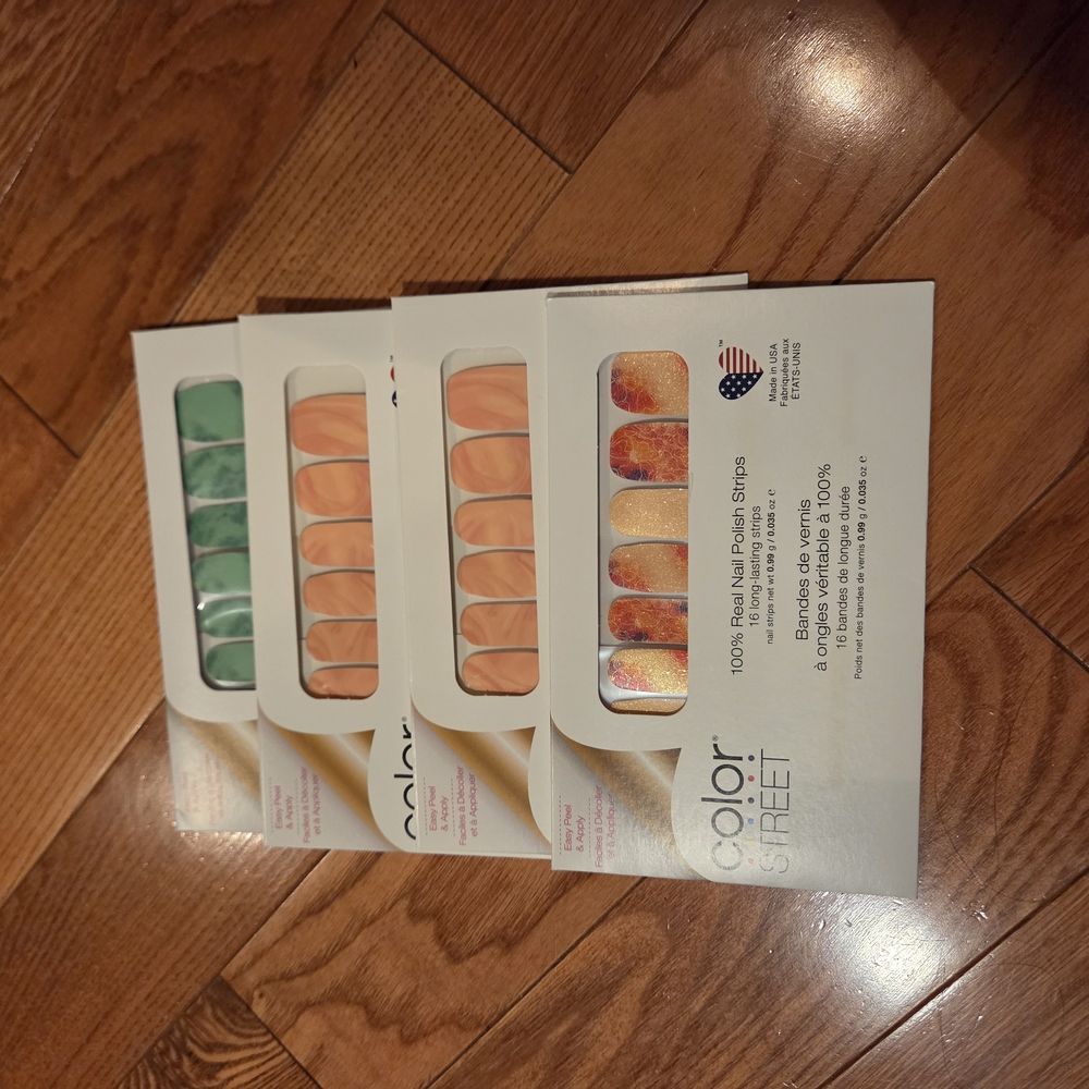 Color Street Nail Polish Strips Set
